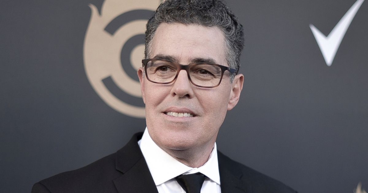 Comedian Adam Carolla makes an appearance at Alex Baldwin's Comedy Central roast in Beverly Hills, California, on Sept. 7, 2019.