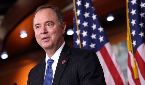 Rep. Adam Schiff of California speaks at a news conference at the U.S. Capitol on Sept. 21 in Washington, D.C.