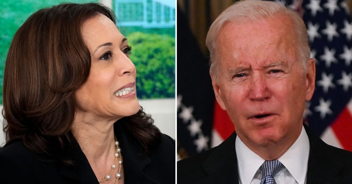 President Joe Biden, right, and Vice President Kamala Harris have received more painful news this week, as two top White House aides announced their resignations amid plummeting poll figures for the pair and reports of West Wing turmoil.