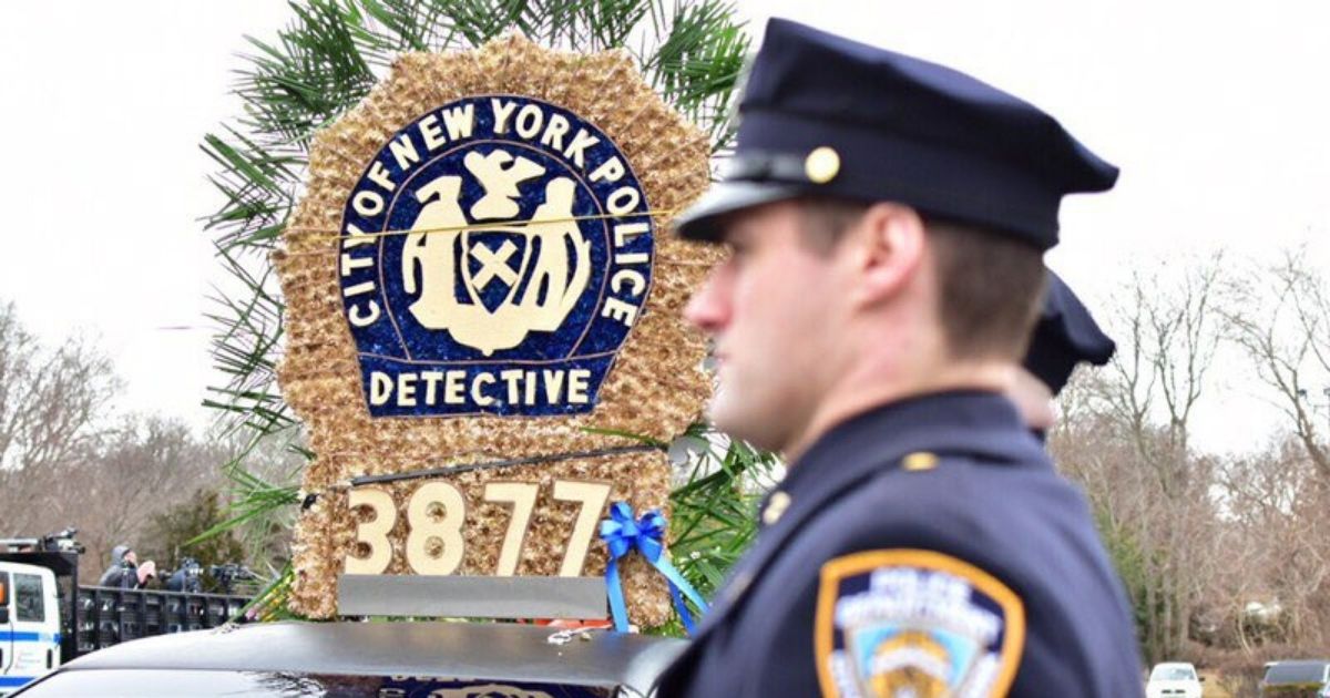 New York Police Department Detective Brian Sorensen was killed by friendly fire on Feb. 12, 2019.