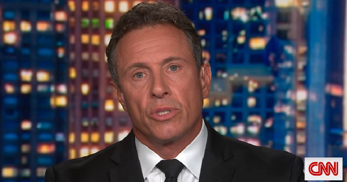 CNN host Chris Cuomo makes a statement to viewers in August after his brother, Andrew Cuomo, announced his resignation as New York's governor.