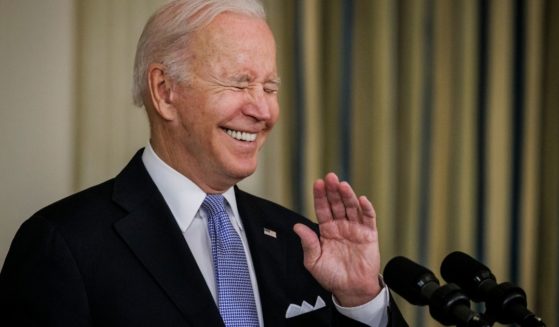 President Joe Biden speaks during a news conference at the White House on Saturday in Washington, D.C.