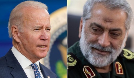 Ahead of President Joe Biden's, left, administration beginning talks with Iran over their nuclear program, Brig.-Gen. Abolfazl Shekarchi, spokesman for the Islamic Republic of Iran armed forces, spoke about their commitment to annihilate Israel.