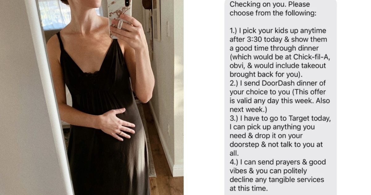 Ashlee Gadd was featured on the Today Show after posting about her experience with miscarriage and how her friend Anna Luther Quinlan reached out.