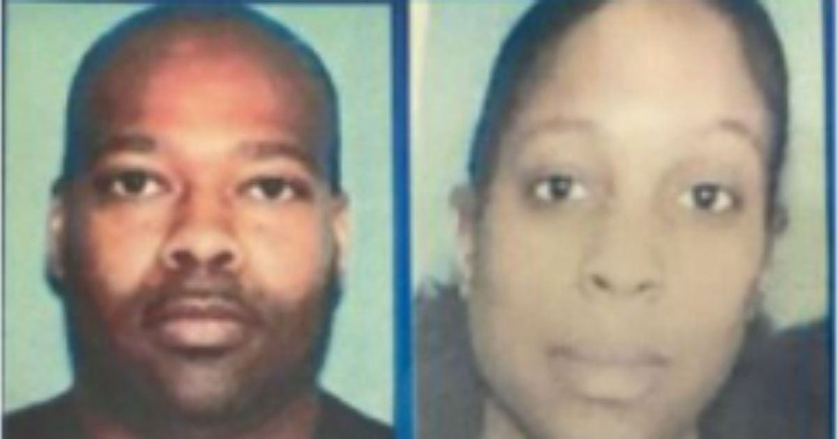 Robert Vicosa, left, and Tia Bynum, right, were the focus of a manhunt in Baltimore County, Maryland, last week after committing an armed robbery and kidnapping Vicosa's two daughters, Giana and Aaminah.