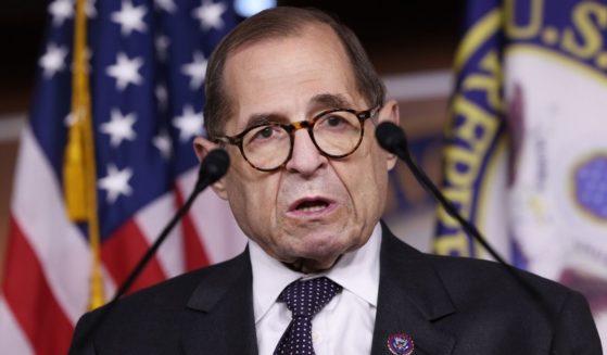 Democratic Rep. Jerry Nadler of New York is pictured at a September 2021 event. Nadler expressed disappointment at Friday's innocent verdict in the Kyle Rittenhouse murder case and said he thinks the Department of Justice should look into the matter.