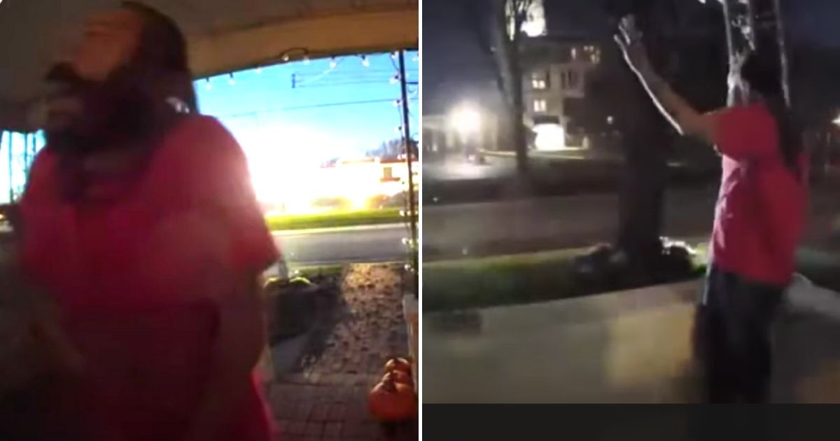 Darrell Brooks, suspected of killing five people by mowing them down with an SUV during a Christmas parade Sunday in WIsconsin, is seen on a doorbell camera minutes after the incident, asking a resident for help.