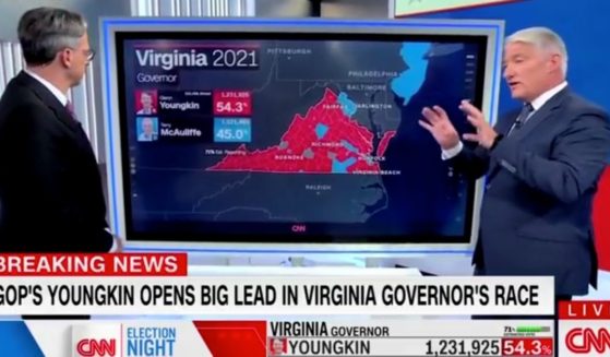 CNN hosts Jake Tapper and John King discuss the Virginia election results.