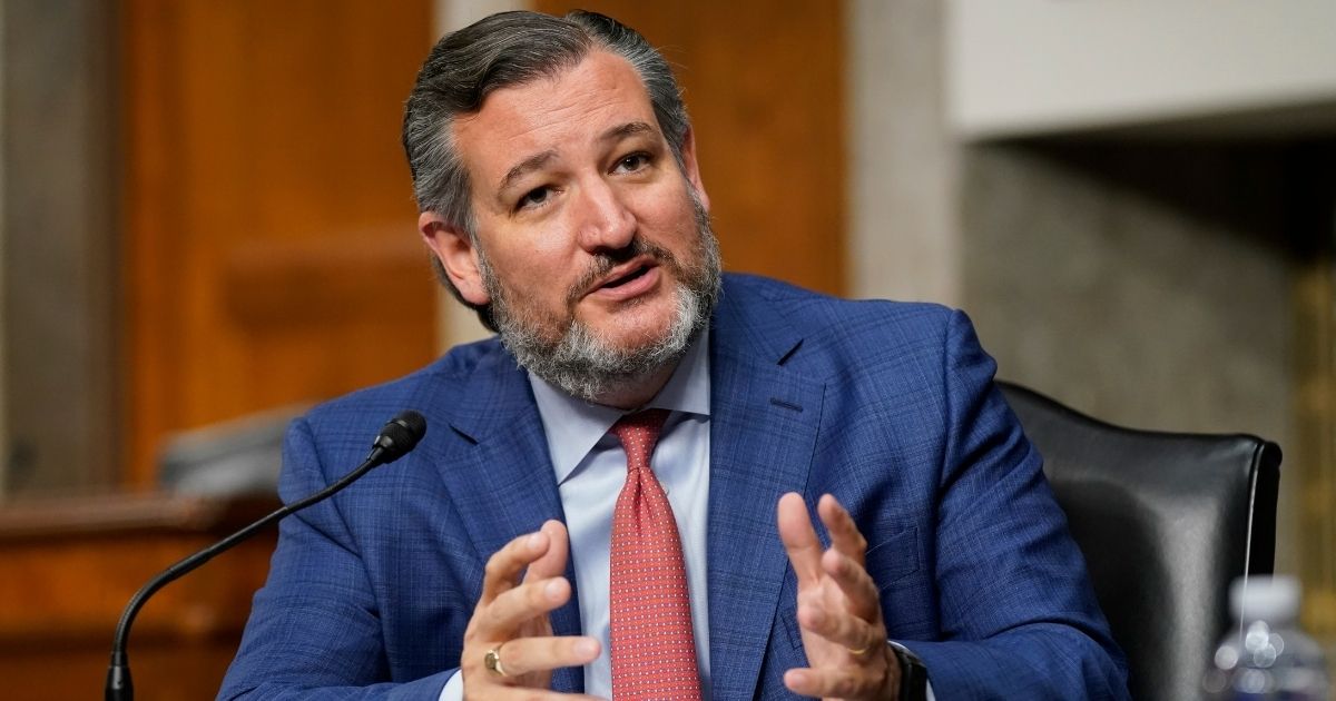 Republican Sen. Ted Cruz of Texas speaks during a Senate meeting to review the nomination of Nicholas Burns to U.S. Ambassador to China in Washington, D.C., on Oct. 20.
