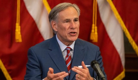 Texas Republican Gov. Greg Abbott speaks during a news conference at the state Capitol in Austin on May 18, 2020.