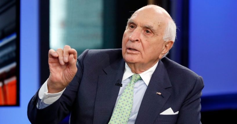 Home Depot co-founder Ken Langone, shown here on Fox Business Network in 2019, said Wednesday that he doesn't 'see leadership any place in this country.'