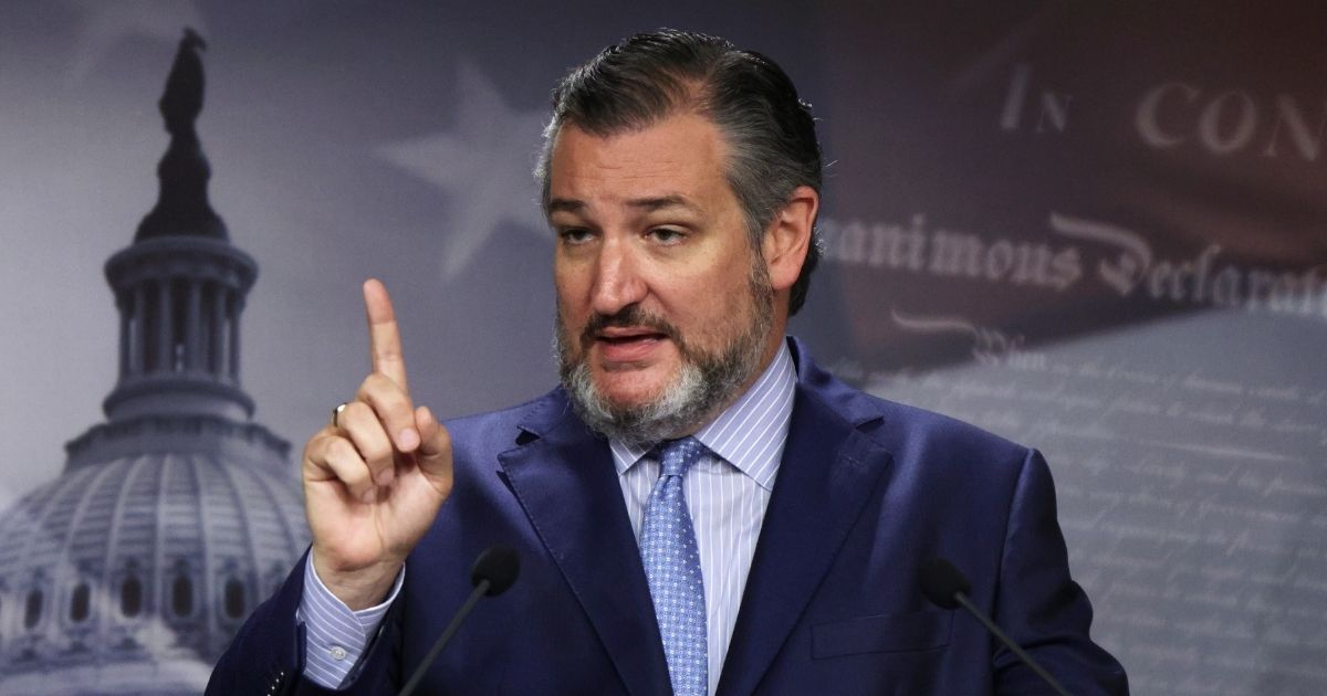 U.S. Sen. Ted Cruz, pictured at a news conference Oct. 6.