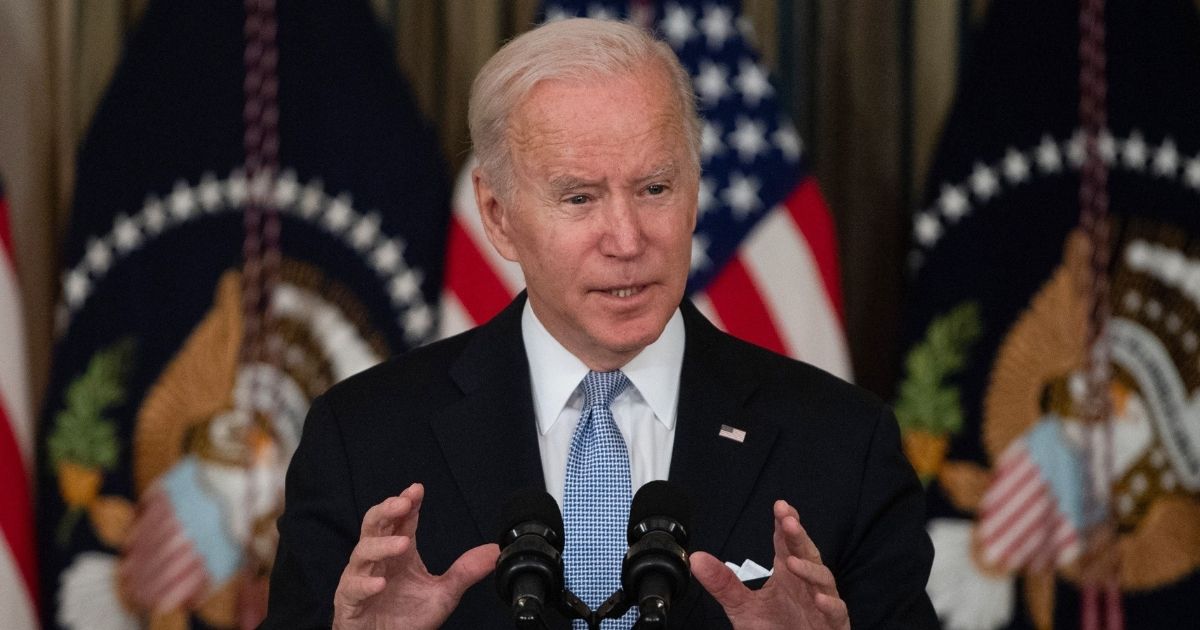 President Joe Biden, pictured in a Nov. 6 photo speaking at the White House.