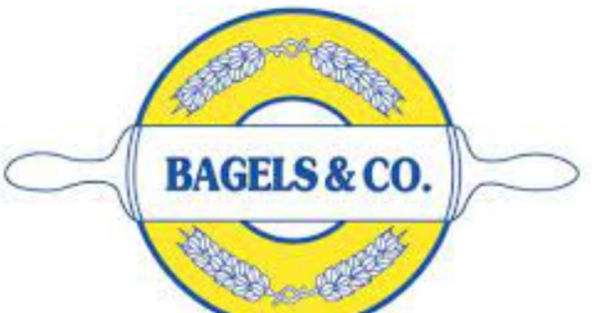 The logo for Bagels & Co. in New York City.