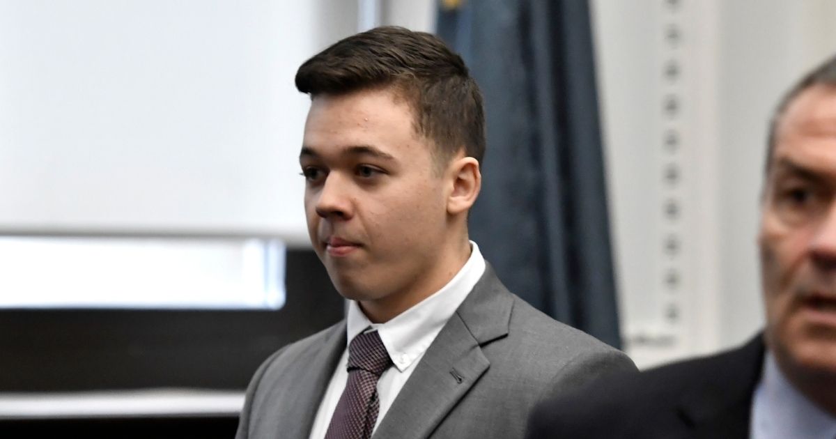 Kyle Rittenhouse, the now acquitted defendant in a Wisconsin double murder trial that riveted the country and helped vindicate the right of self-defense is pictured in a Nov. 12 file photo from the Kenosha County, Wisconsin, courthouse.