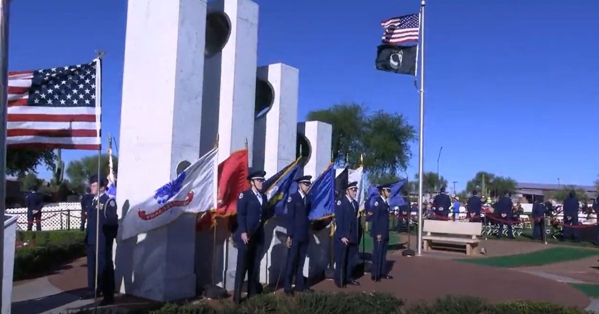 The annual Veterans Day event is held Thursday at Anthem Community Park in Arizona.