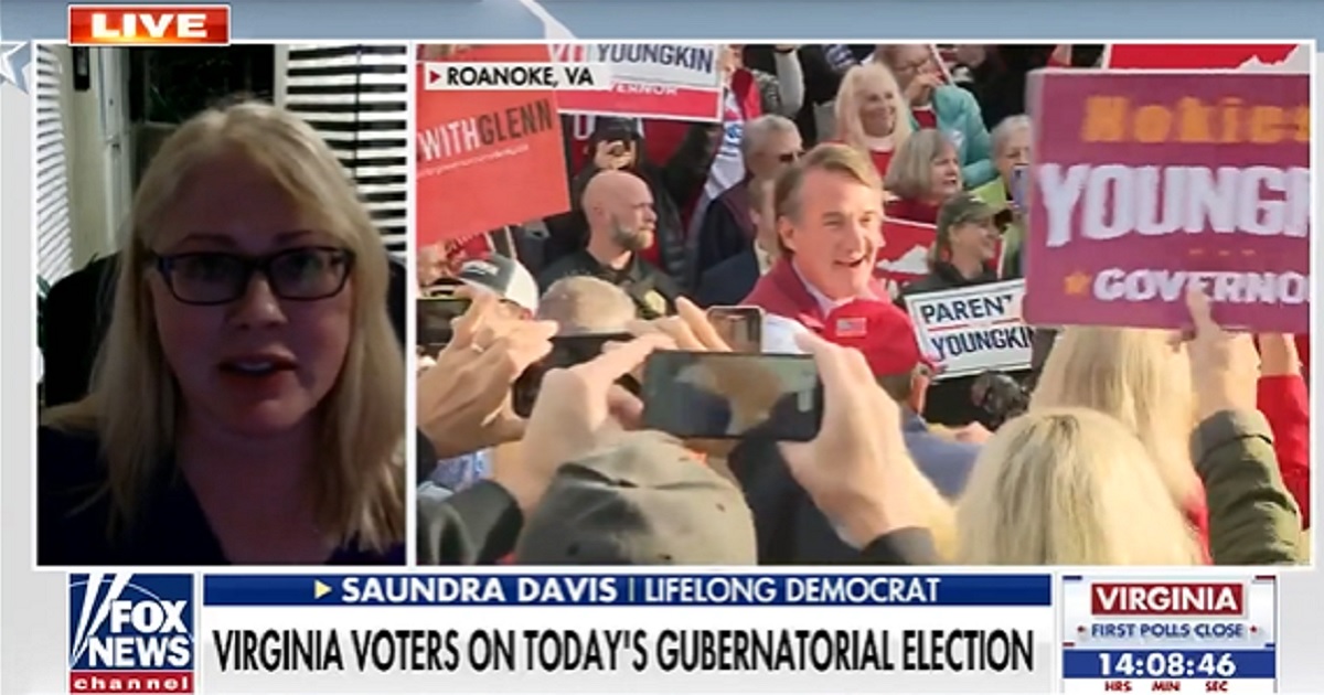 Virginia Democrat Saundra Davis is interviewed by "Fox & Friends First."