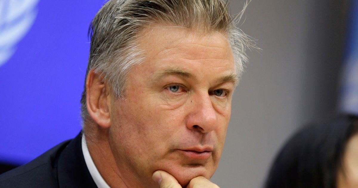 Legal experts say actor Alec Baldwin, seen in a 2015 file photo, made a serious mistake by participating in a televised interview this week in which he discussed his role in the shooting death of cinematographer Halyna Hutchins on the set of a Western in which he was performing.