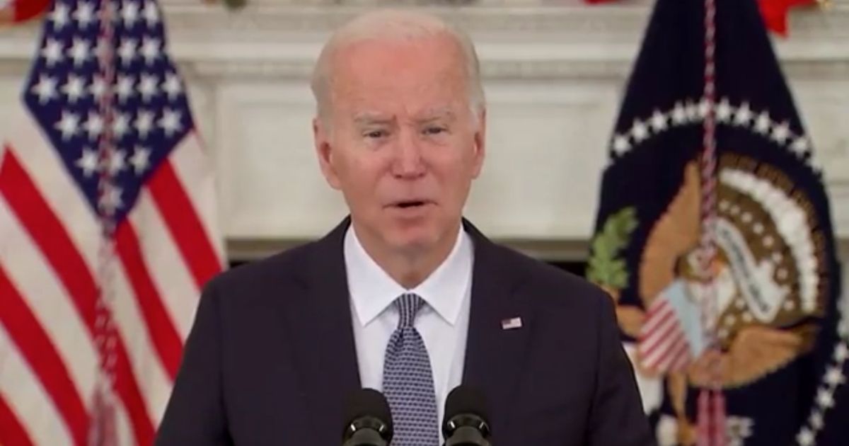 President Joe Biden delivers remarks about the United States' economy at the White House on Friday.