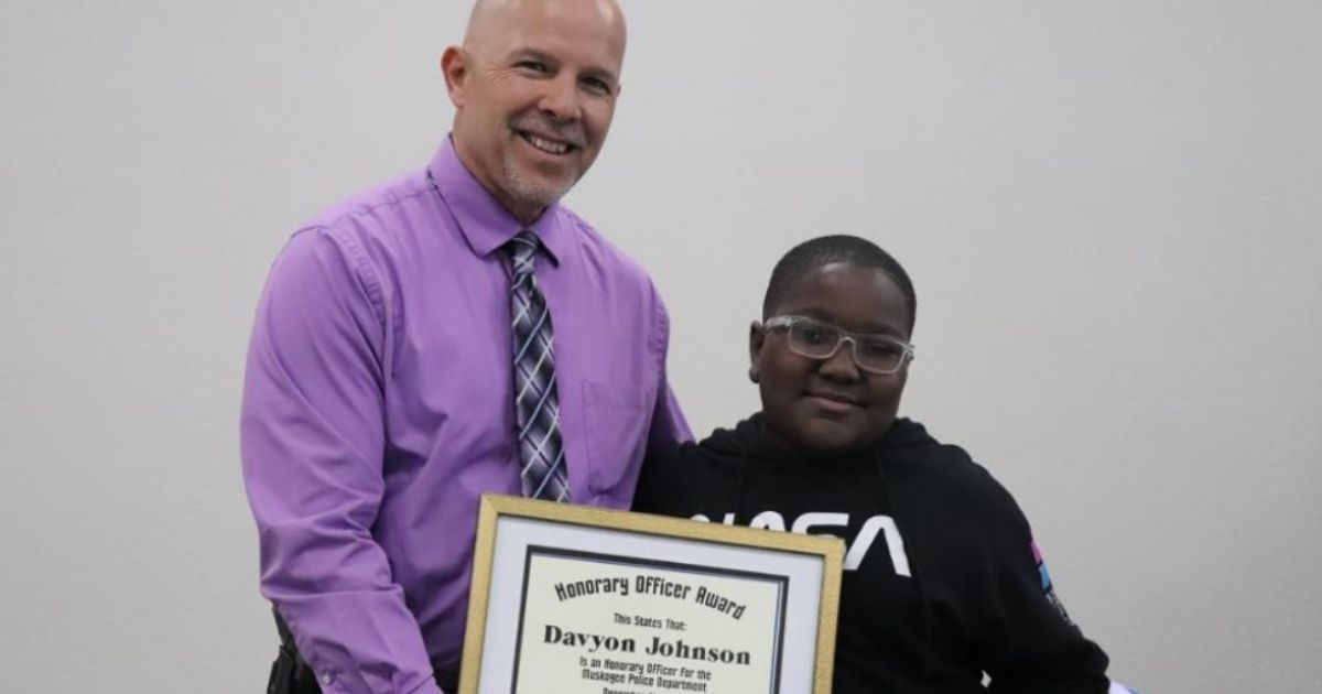 On Wednesday, an Oklahoma sixth grader, Dayvon Johnson, was honored for his heroism after he saved two people in two separate incidents on the same day.