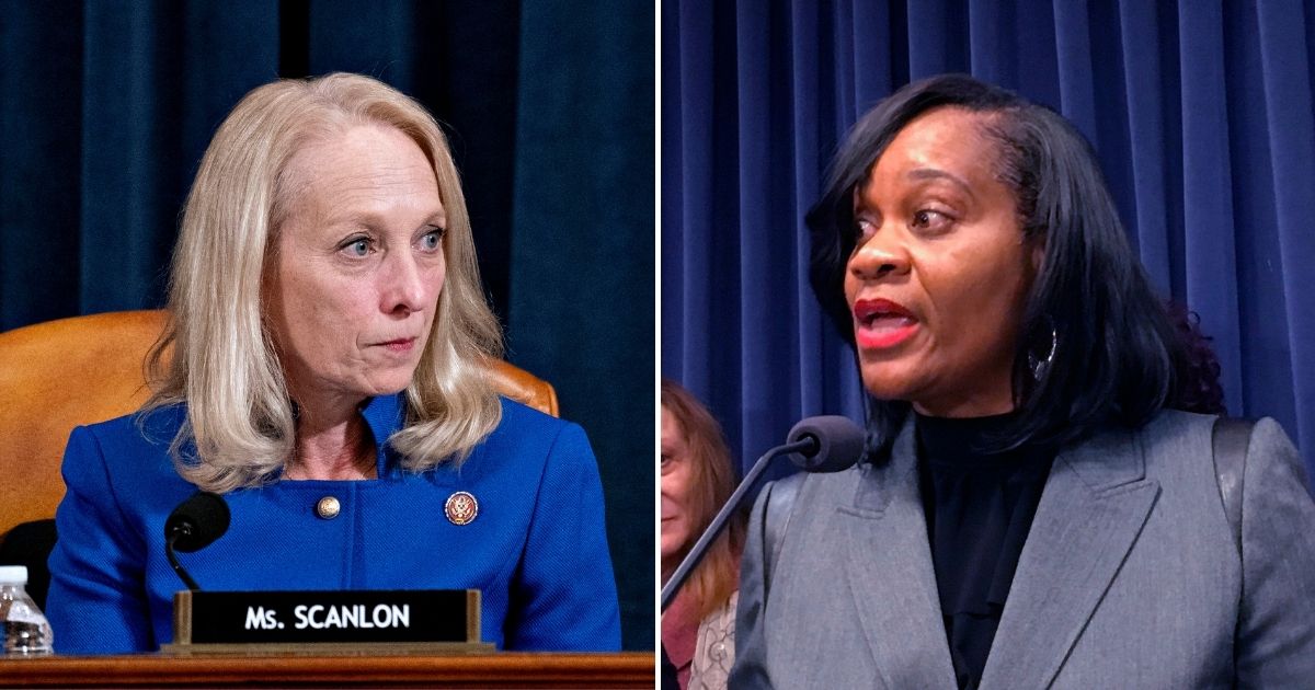 Democratic lawmakers Rep. Mary Gay Scanlon of Pennsylvania, left, and Illinois state Sen. Kimberly Lightford were victims of criminal carjacking within a 24-hour period.