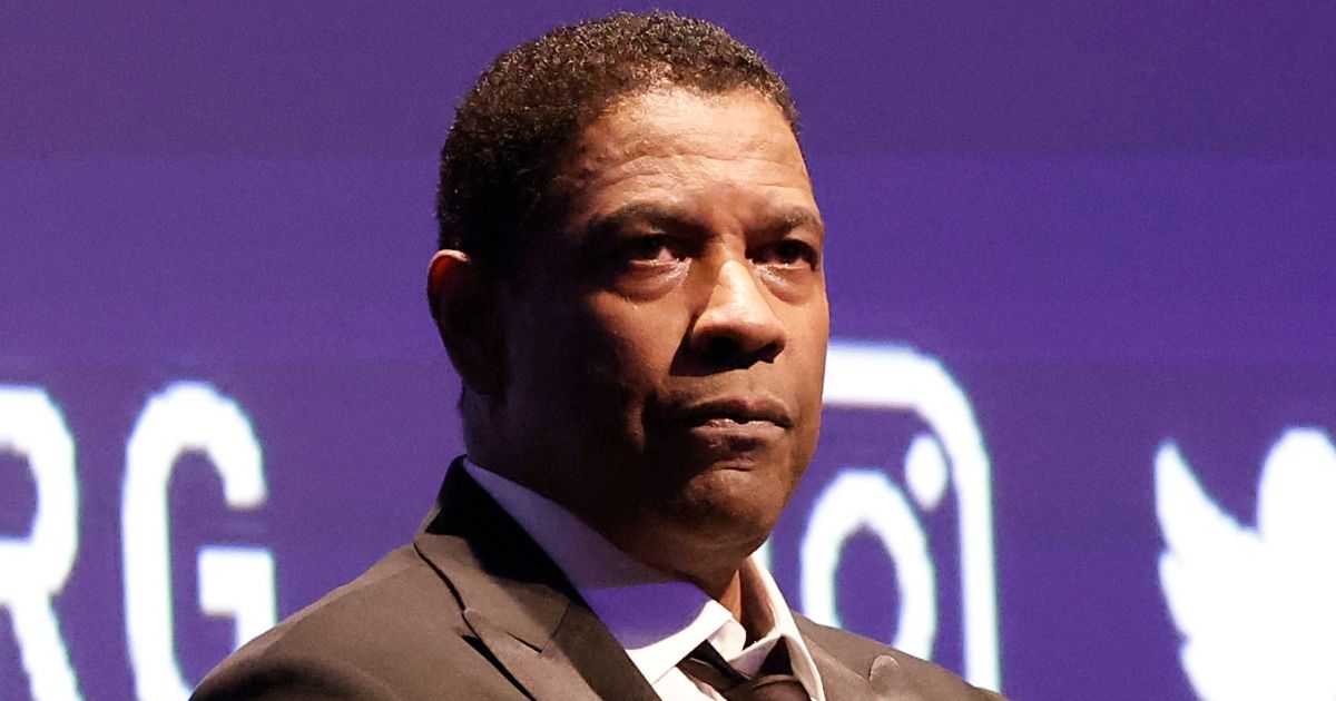Denzel Washington participates in a Q&A at a screening of "The Tragedy of Macbeth" during the New York Film Festival at Lincoln Center's Alice Tully Hall in New York on Sept. 24.