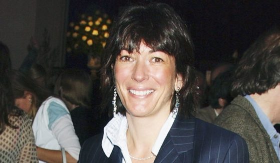 Heiress Ghislaine Maxwell attends the Tsunami Relief Party - thrown by Vanity Fair editor Henry Porter and Burberry - at the Twentieth Century Theatre, Westbourne Grove on Jan. 23, 2005, in London.
