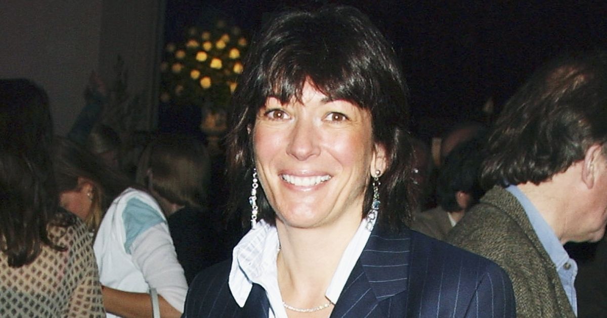 Heiress Ghislaine Maxwell attends the Tsunami Relief Party - thrown by Vanity Fair editor Henry Porter and Burberry - at the Twentieth Century Theatre, Westbourne Grove on Jan. 23, 2005, in London.
