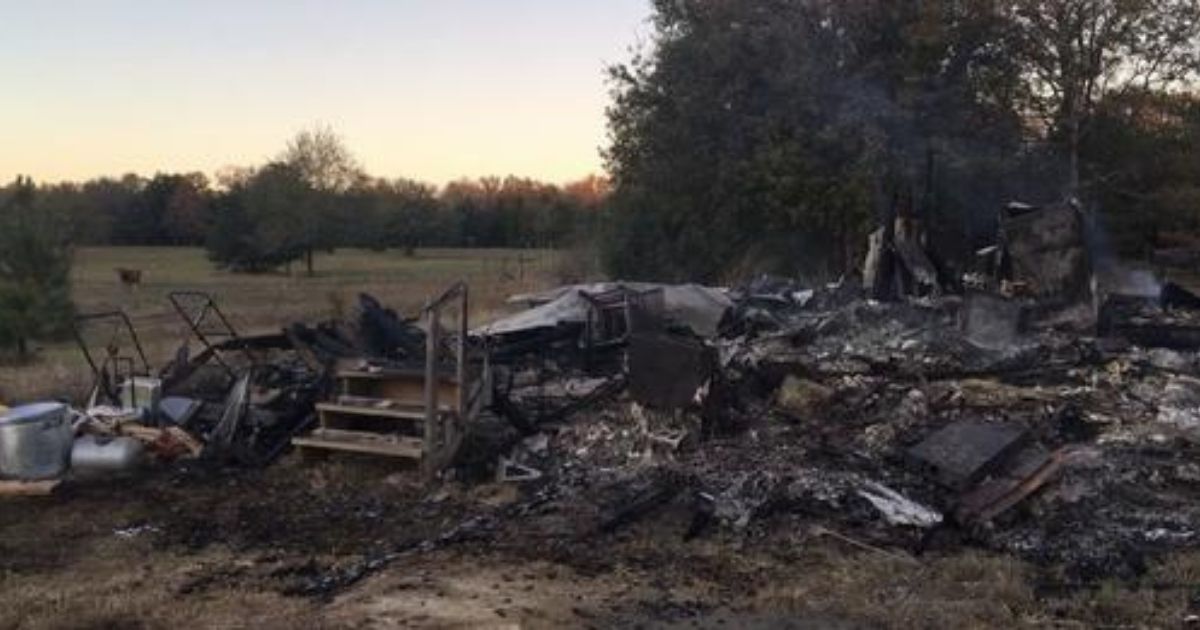 Fire destroyed a house in Central Texas being built by the former police chief of Kosse.