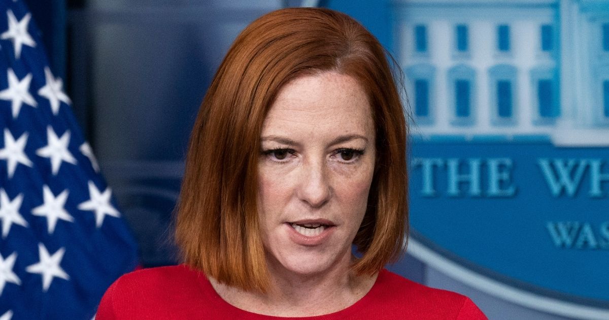 White House Press Secretary Jen Psaki speaks to reporters during her daily White House briefing on Nov. 19.
