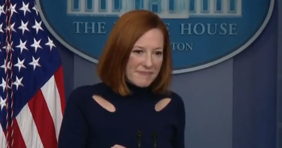 In a White House press conference on Friday, White House Press Secretary Jen Psaki addressed the question of children eating school lunches outside in winter weather by saying parents actually "appreciate" this COVID-19 protocol for their children.