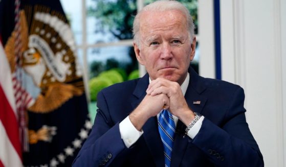 President Joe Biden attended the White House COVID-19 Response Team's regular call with the National Governors Association from the White House on Monday.