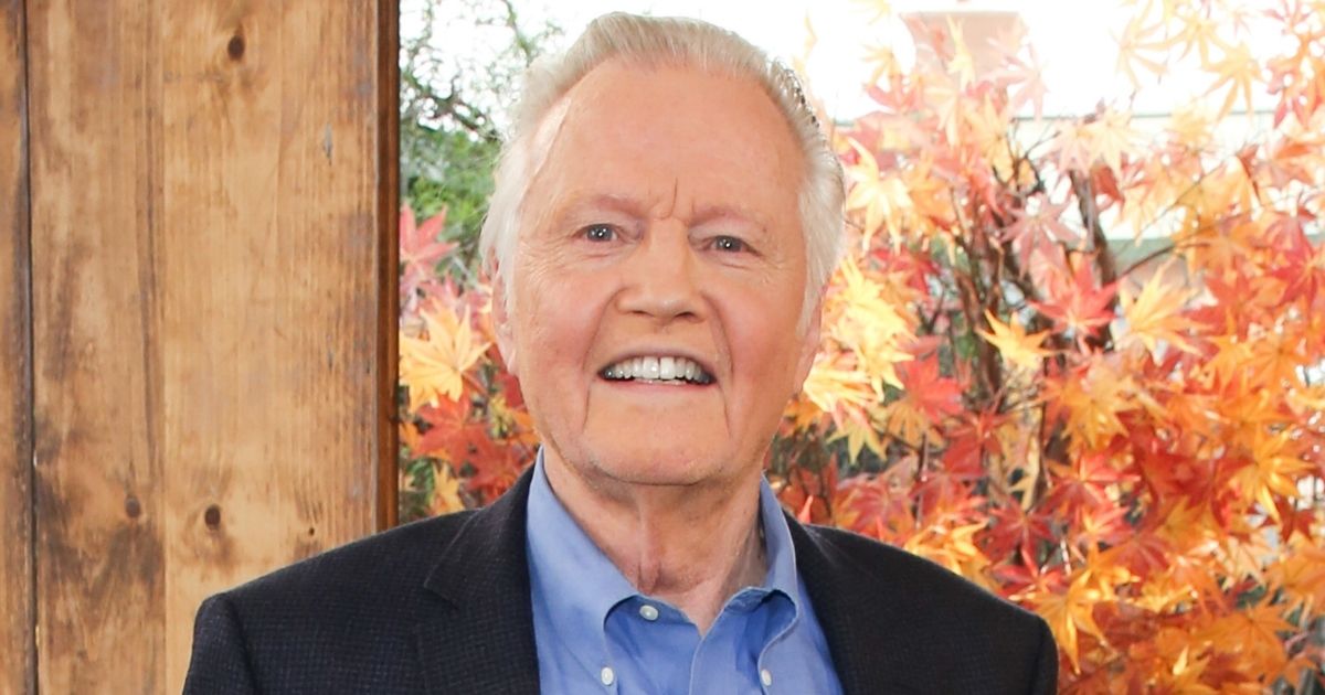 Actor Jon Voight visits Hallmark Channel's "Home & Family" at Universal Studios Hollywood in Universal City, California, on Sept. 14, 2020.