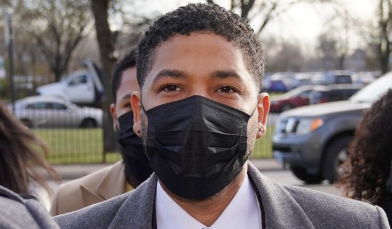 Actor Jussie Smollett arrives Thursday at the Leighton Criminal Courthouse on day four of his trial in Chicago.