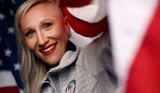 Kaillie Humphries poses for a portrait on Sept. 12 in Irvine, California.