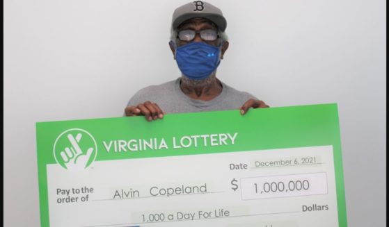 Alvin Copeland hit it big in the Virginia Lottery for the second time in 20 years. This time he walked away with a cool $1 million.