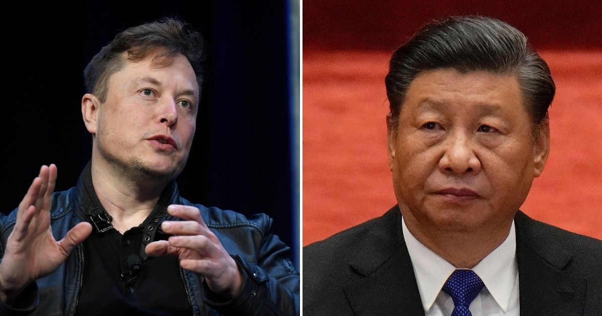 SpaceX CEO Elon Musk, left, has become the source of complaint for Chinese President Xi Jinping, right, after the Chinese leader claims SpaceX satellites had two near misses with the Chinese space station.