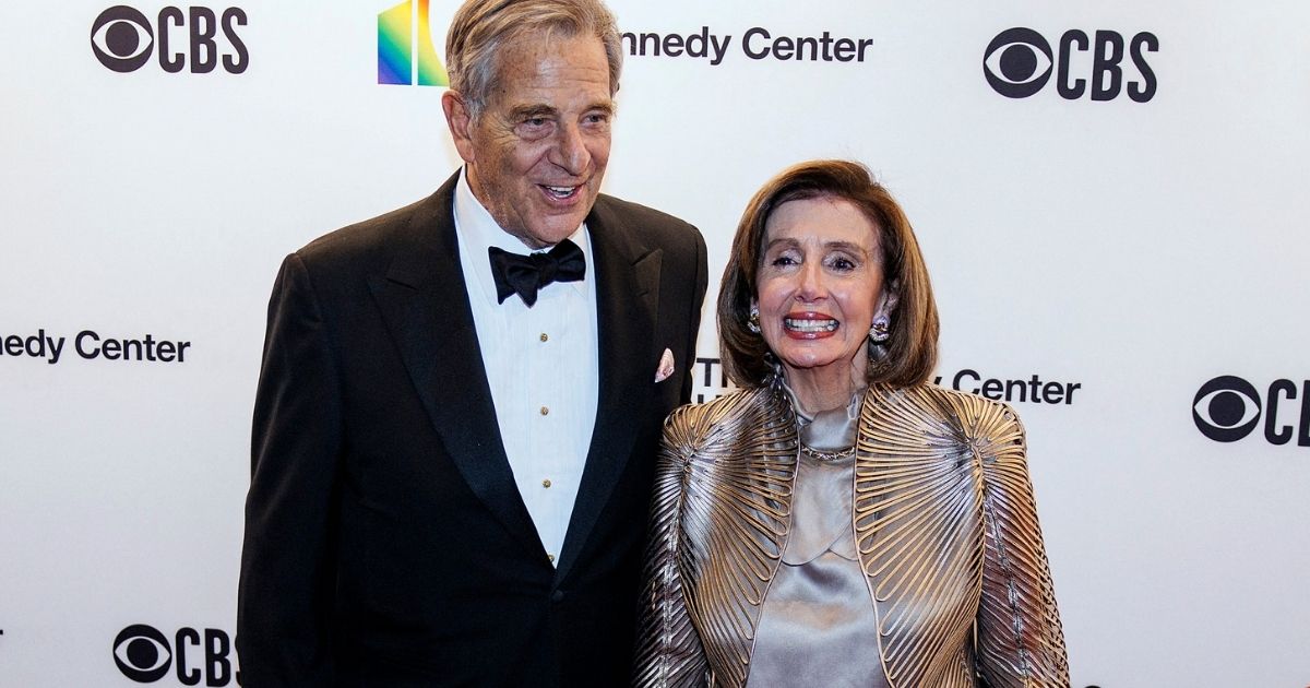 Speaker of the House Nancy Pelosi and husband Paul Pelosi attend the Kennedy Center Honors at the Kennedy Center in Washington, D.C., on Dec. 5.