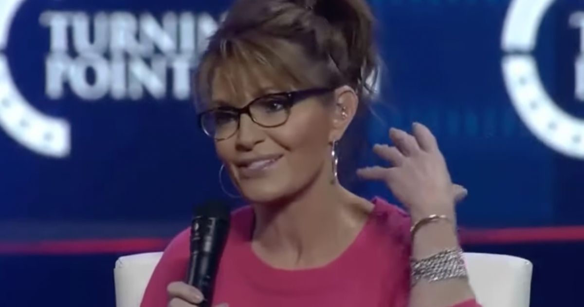 Alaska's former Republican Gov. Sarah Palin spoke to Turning Point USA on Sunday, giving her thoughts on the COVID vaccine and vaccine mandates.