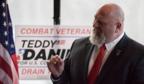 Teddy Daniels, a former combat veteran and Purple Heart recipient, is running for Congress as a Republican in Pennsylvania.