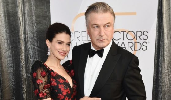 Hilaria Baldwin and Alec Baldwin attend the 25th Annual Screen Actors Guild Awards at The Shrine Auditorium on Jan. 27, 2019, in Los Angeles.