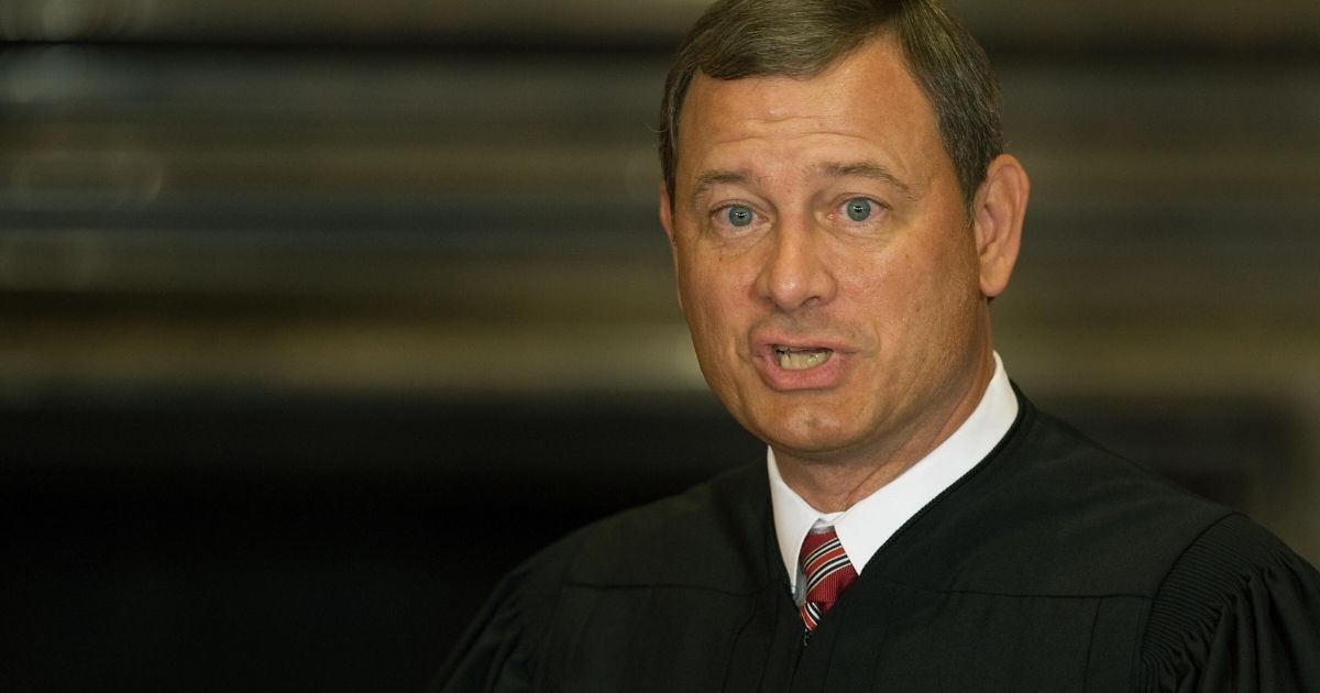 Chief Justice John G. Roberts, pictured in a 2009 file photo.