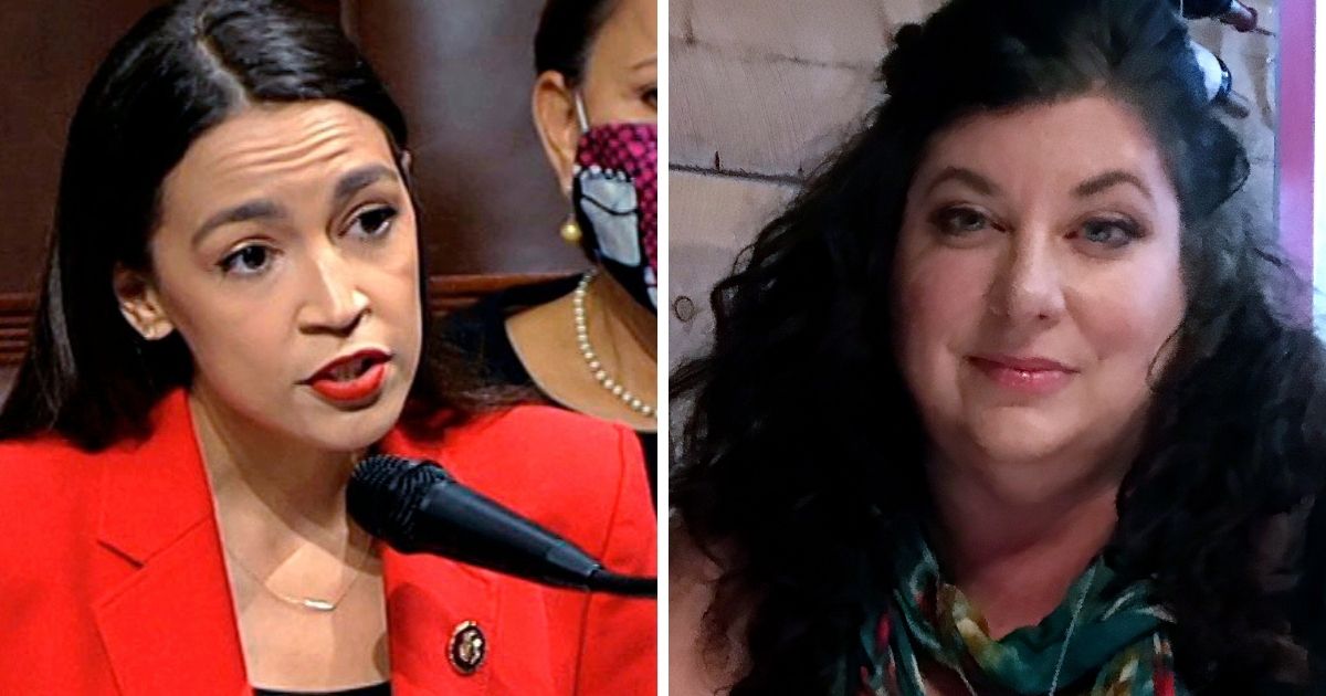 New York Rep. Alexandria Ocasio-Cortez, left, tried to launch a social media attack against Supreme Court Justice Brett Kavanaugh on Wednesday. But Tara Reade, right, who has accused now-President Joe Biden of sexually assaulting her in the 1990s, had an answer ready.
