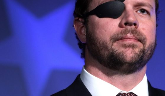U.S. Rep. Dan Crenshaw, a Republican from Texas, speaks on 'The Fate of Our Culture and Our Nation Hangs in the Balance” during the annual Conservative Political Action Conference in National Harbor, Maryland, on Feb. 26, 2020. Crenshaw spoke about the Communications Decency Act on Dec. 1, 2021, on Capitol Hill.