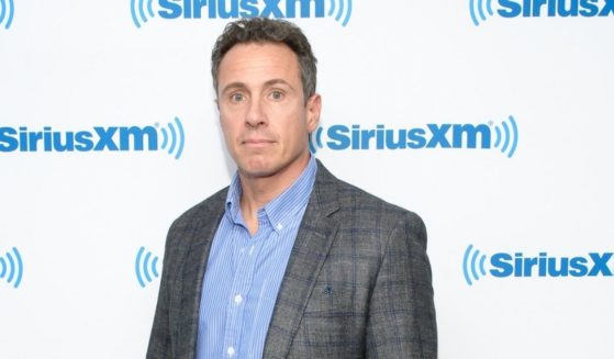 Now-former CNN anchor Chris Cuomo is pictured in a 2018 file photo at the SiriusXM Studios in New York City.