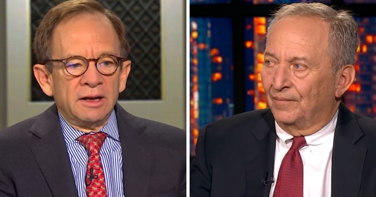 Steven Rattner, who chaired the Presidential Task Force on the Auto Industry during the Obama administration, left; and former Treasury Secretary Lawrence Summers, right.