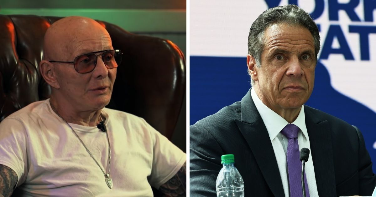 Former Mafia crime boss Sammy The Bull Gravano, left, and former New York Gov. Andrew Cuomo, right.