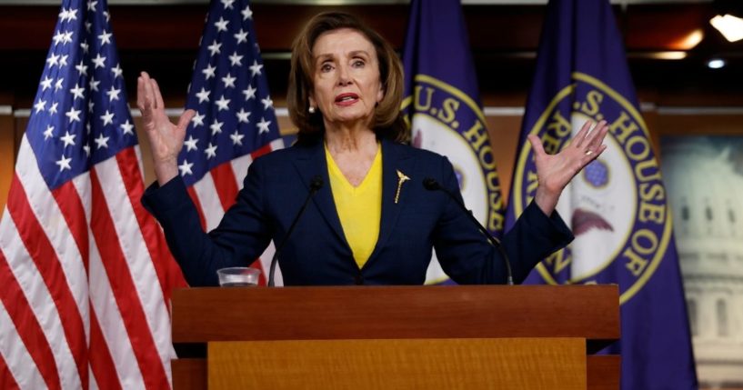 House Speaker Nancy Pelosi, pictured at a Dec. 15 news conference in the Capitol.