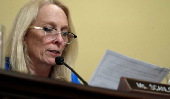 Pennsylvania Democratic Rep. Mary Gay Scanlon, pictured during a December 2019 House Rules Committee hearing on the impeachment of then-President Donald Trump.