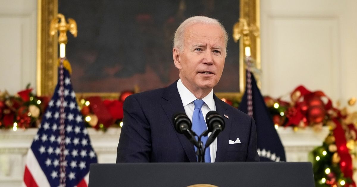 President Joe Biden, pictured speaking Tuesday at the White House.